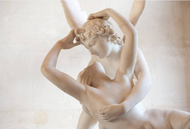 "Psyché ranimée par le baiser de l'Amour" (Musée du Louvre, Paris)