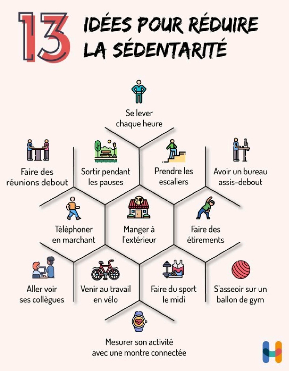 13 idées contre la sédentarité 